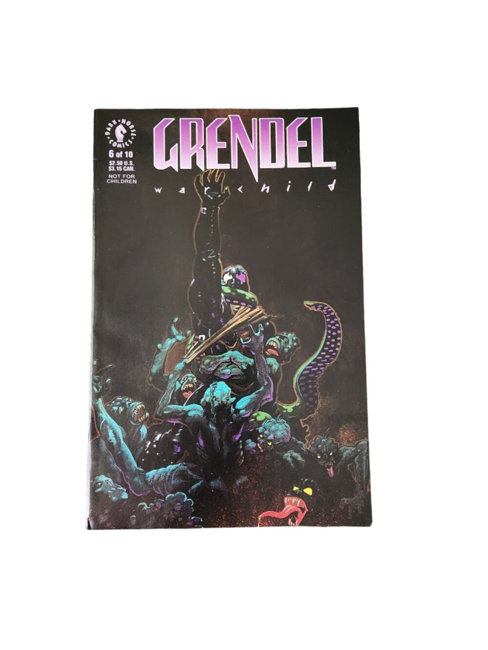 Dark Horse Grendel War Child #6 1993 Comic Book Collector Bagged Boarded
